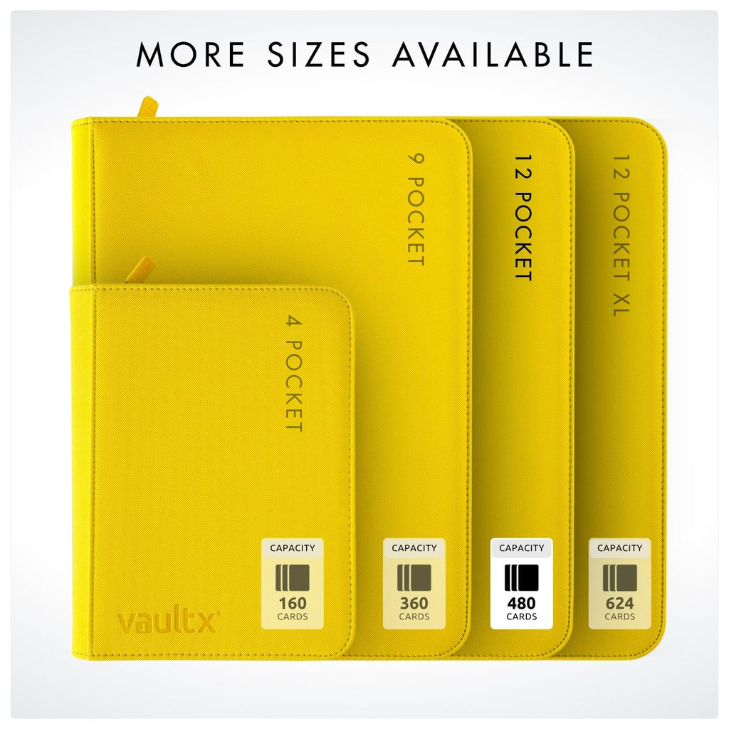 Vault x 12 pocket binder