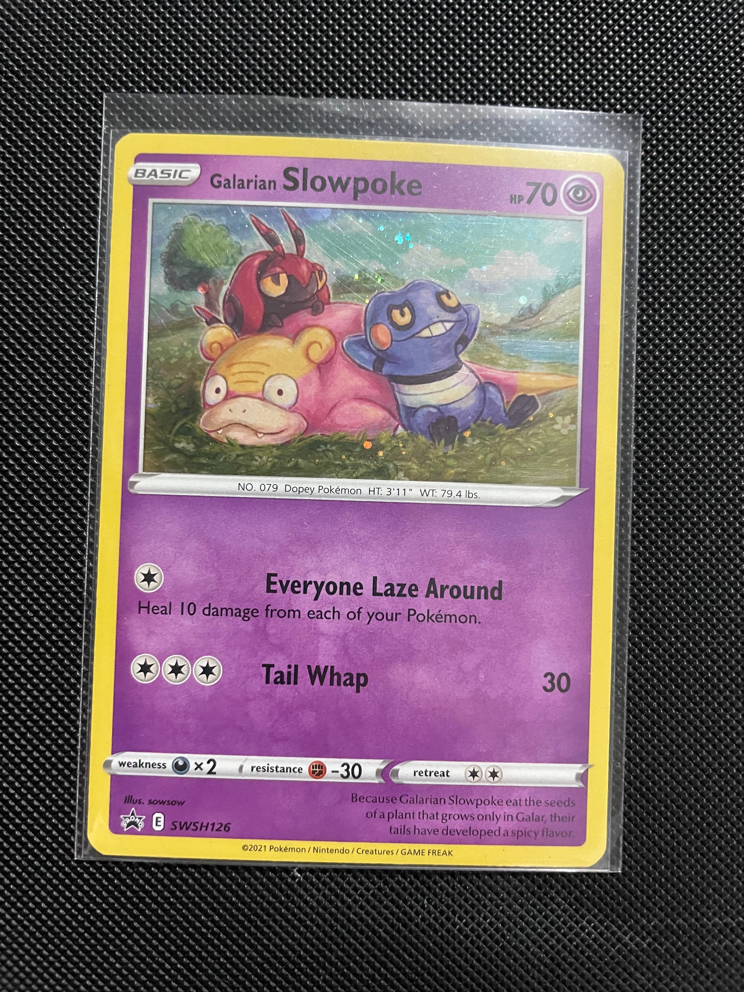 Slowpoke black star (holo)